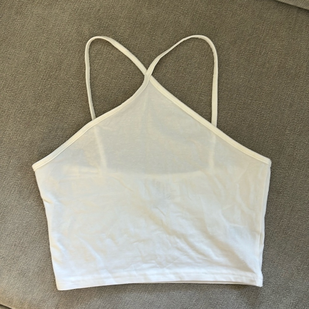 NWOT H&M White Crop